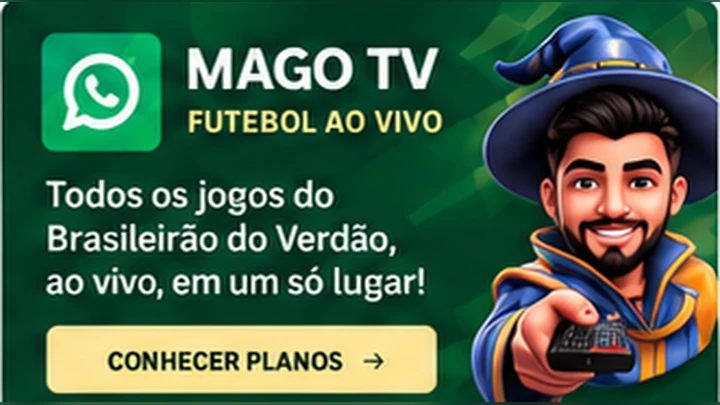 Mago TV — futebol ao vivo. Conheça os planos.