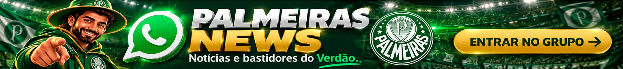 Palmeiras News — entrar no grupo de WhatsApp