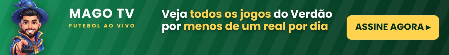 Mago TV — todos os jogos do Verdão (banner)