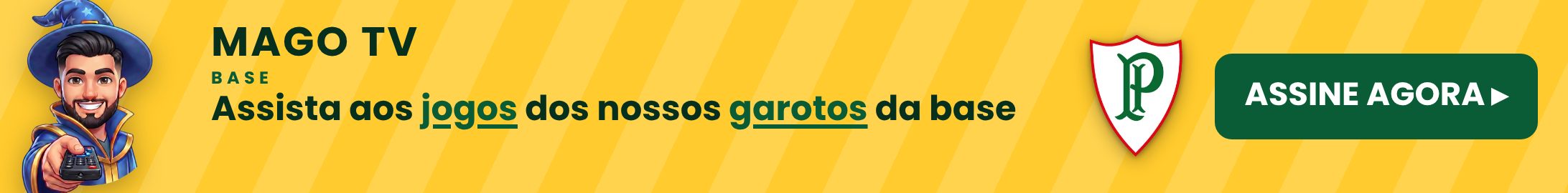 Mago TV — Base (banner amarela)