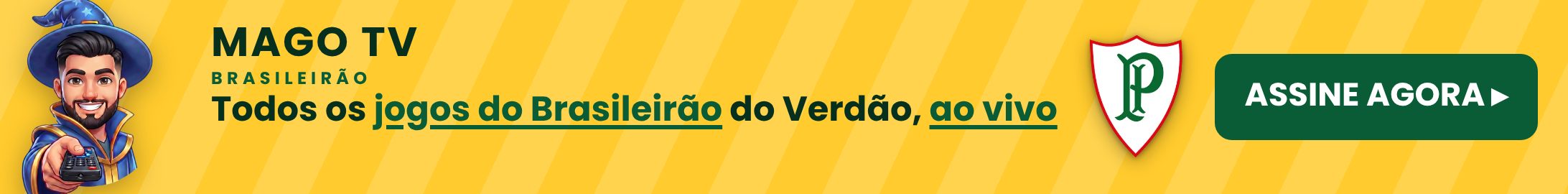 Mago TV — Brasileirão (banner amarela)