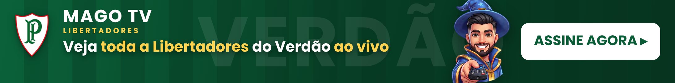 Mago TV — Libertadores (banner listras)