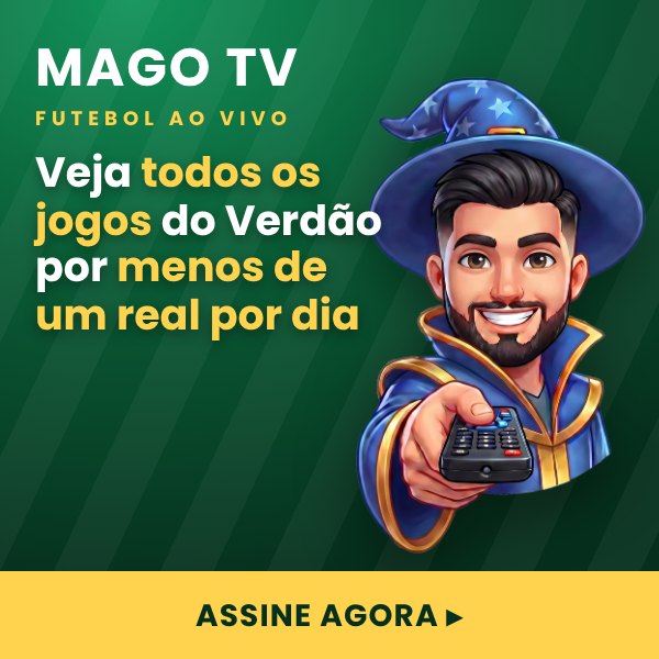 Mago TV — todos os jogos do Verdão