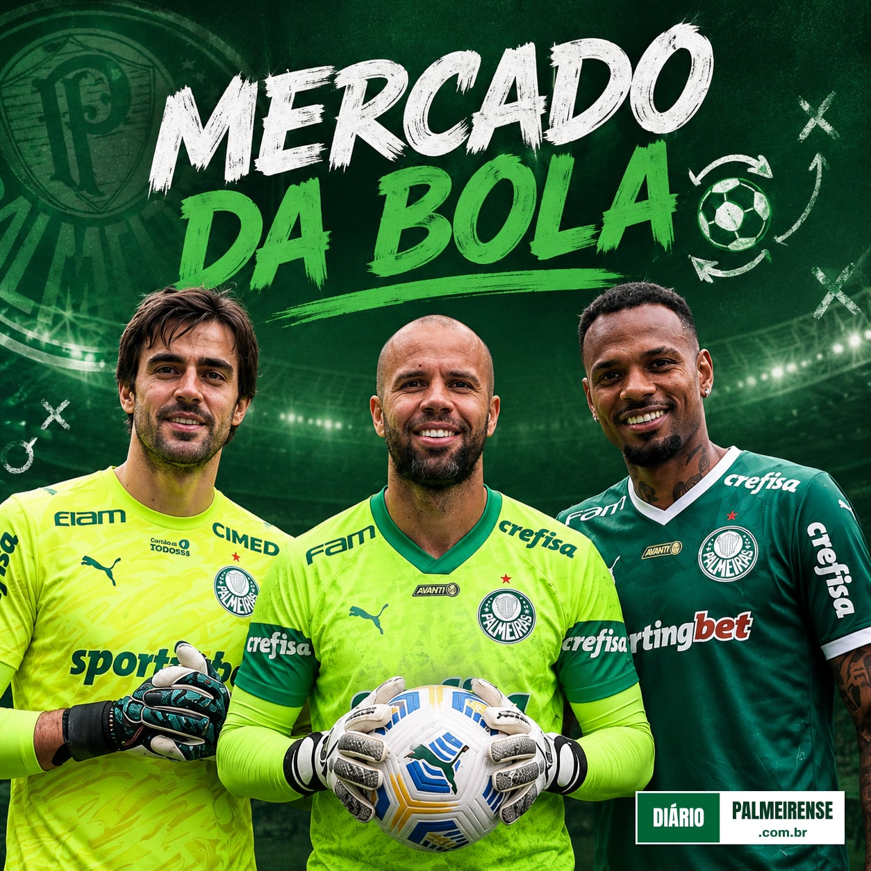 Palmeiras entra para o mercado da bola