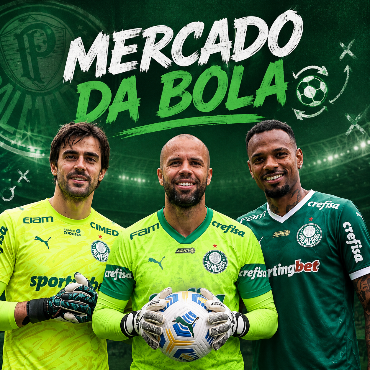 Palmeiras entra para o mercado da bola