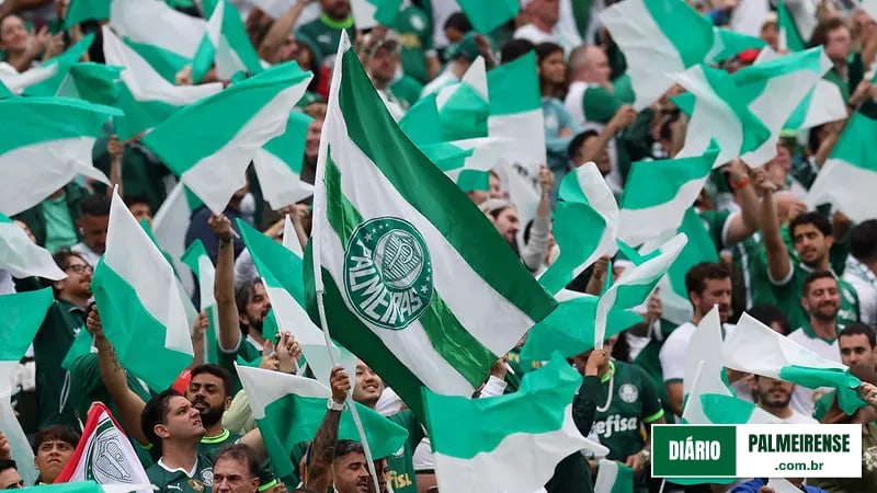 Torcida do Palmeiras esgota ingressos de visitante para duelo com o Athletico-PR