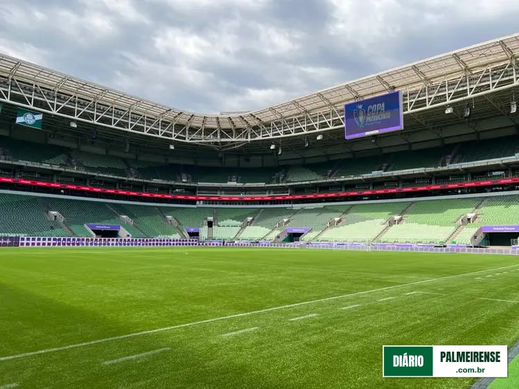 Drenagem e tecnologia do gramado do Nubank Parque se destacam sob chuva intensa