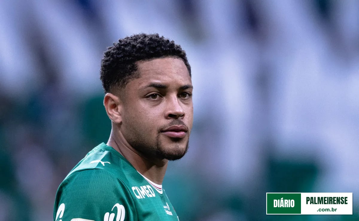 Vitor Roque avança em transição física e pode reforçar o Palmeiras no clássico