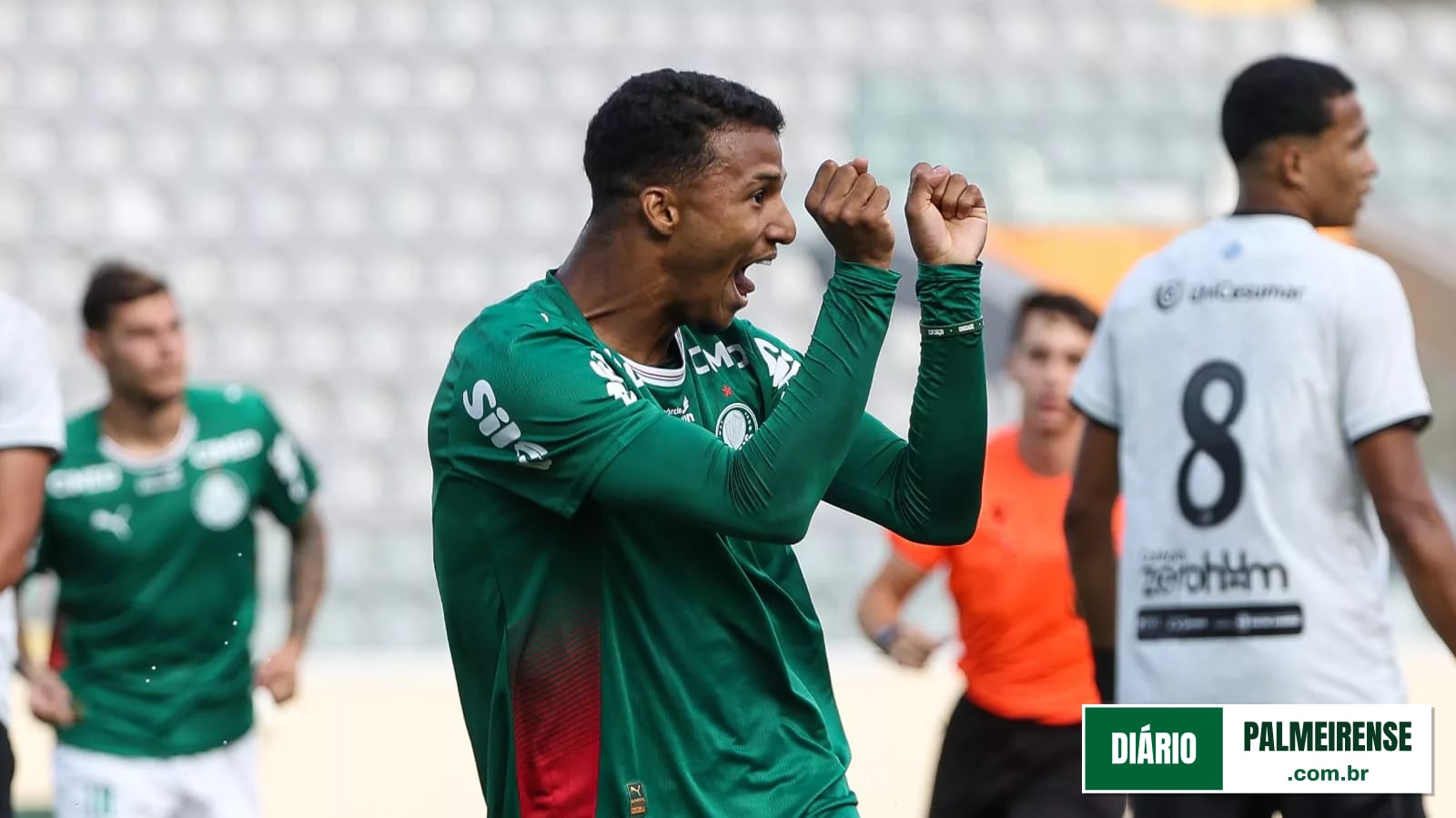 Palmeiras goleia Botafogo de virada e abre grande vantagem na Copa do Brasil Sub-20