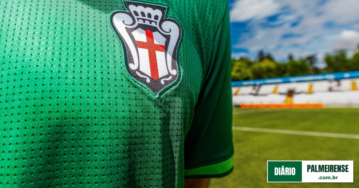 Pro Vercelli lança camisa verde em homenagem à fundação do Palmeiras