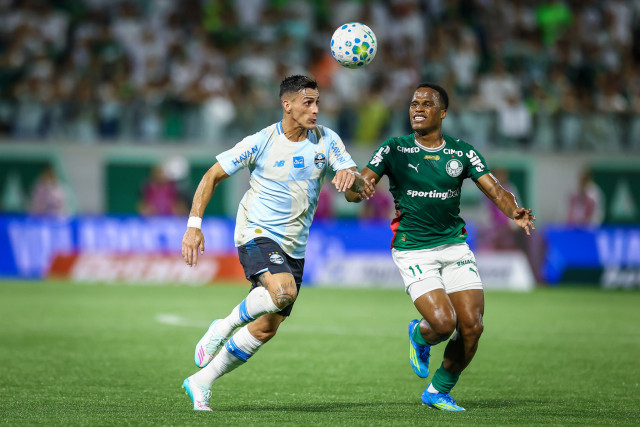 Com dois gols de Marlon Freitas, Palmeiras vence o Grêmio por 2 a 1 na Arena Barueri