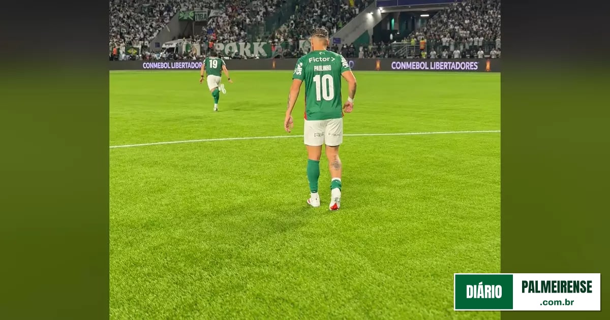 Paulinho chora com dores após pancada, vira dúvida e causa apreensão no Palmeiras