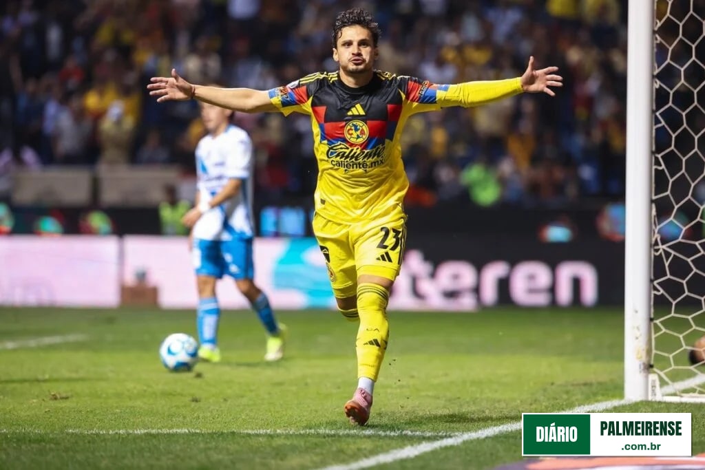 Raphael Veiga deve retornar ao Palmeiras em 2027 após recuo do América-MEX