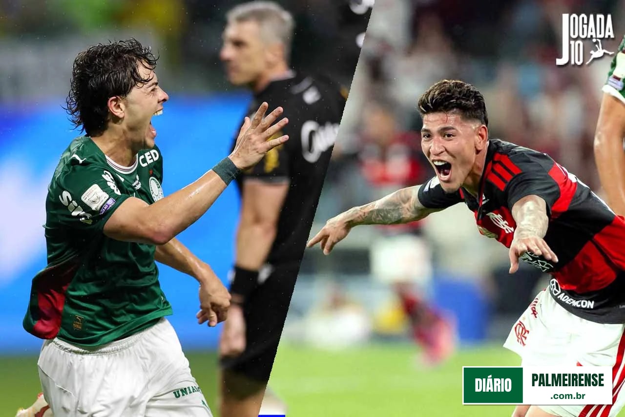 Palmeiras e Flamengo travam duelo particular pelo inédito penta nos pontos corridos