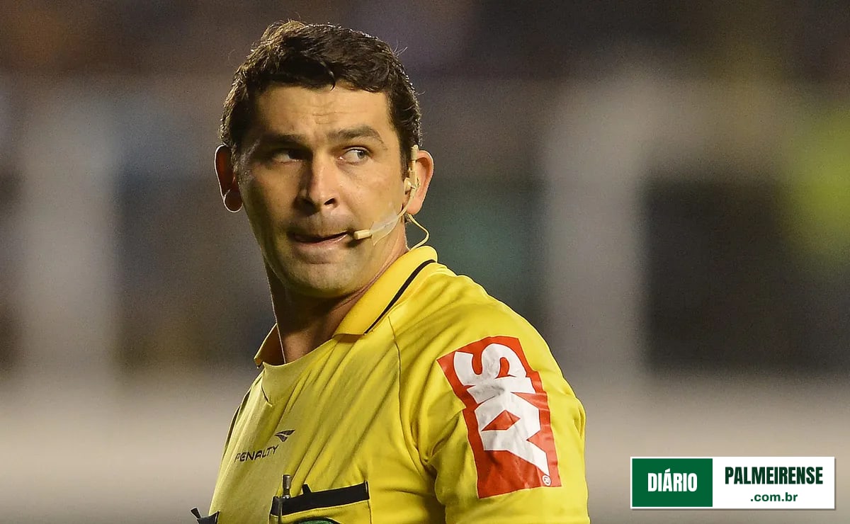 CBF define arbitragem com Wagner Reway no VAR para Palmeiras x Bragantino