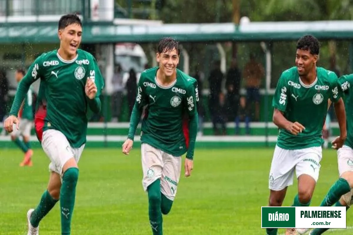 Palmeiras bate o Barcelona por 2 a 0 na estreia da Messi Cup Sub-16