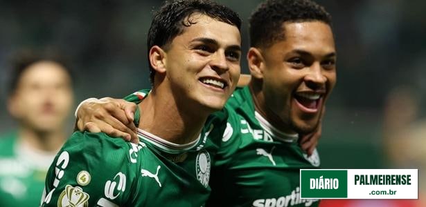 Palmeiras estuda opções táticas para suprir desfalque de Vitor Roque na Libertadores