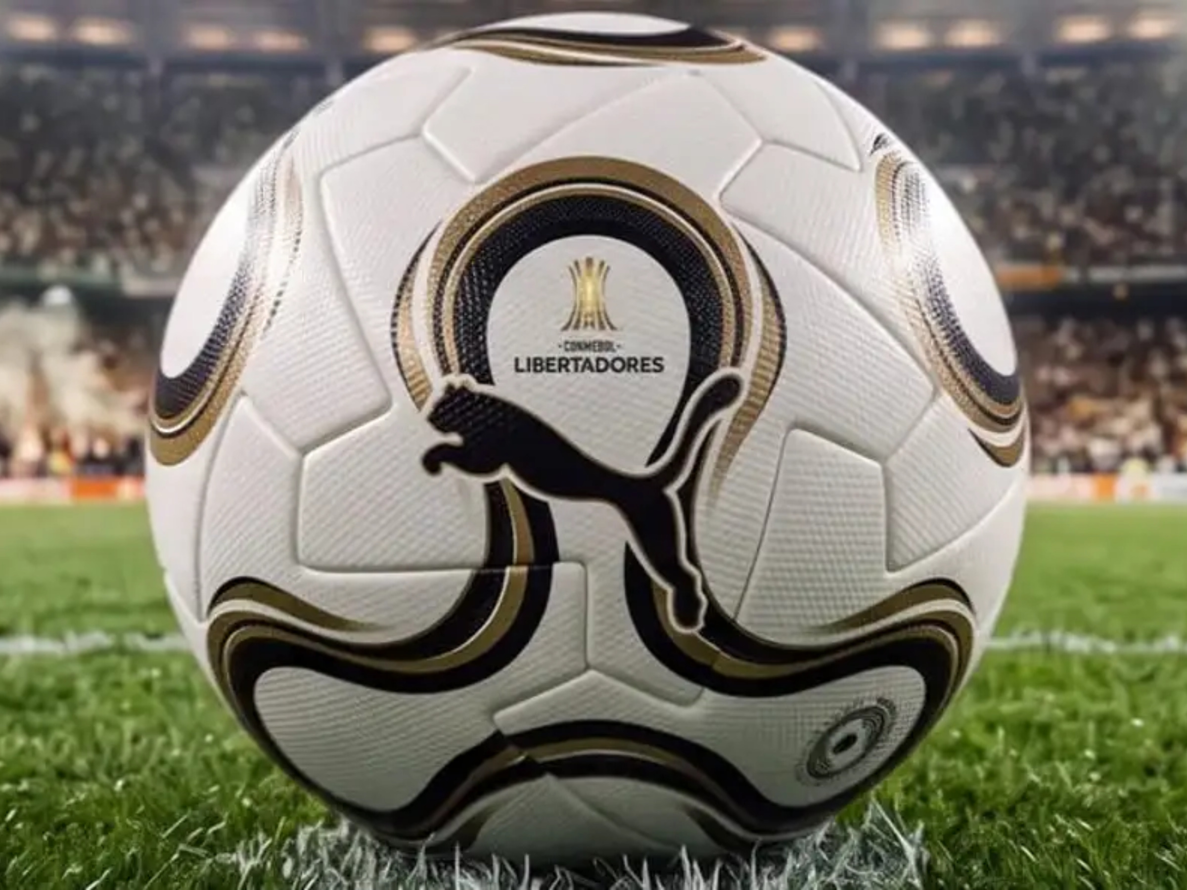 Conmebol e Puma apresentam a bola da grande final da Libertadores 2026