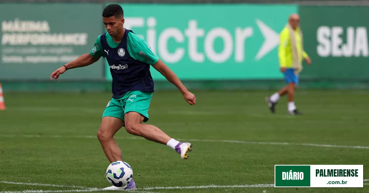 Arthur Gabriel alerta para foco total do Palmeiras no clássico contra o Santos