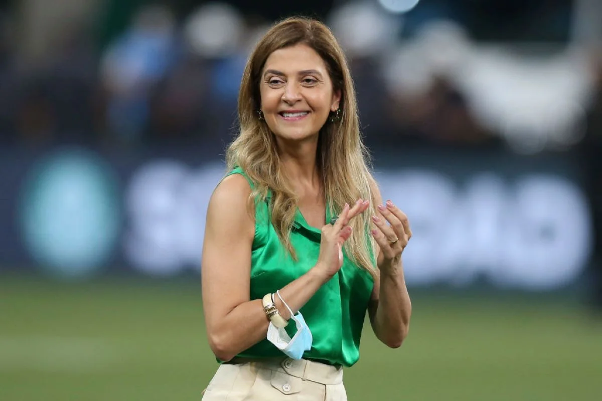 Leila Pereira celebra vaga na final da Libertadores com meme e avisa: 'Não escolhe adversário'