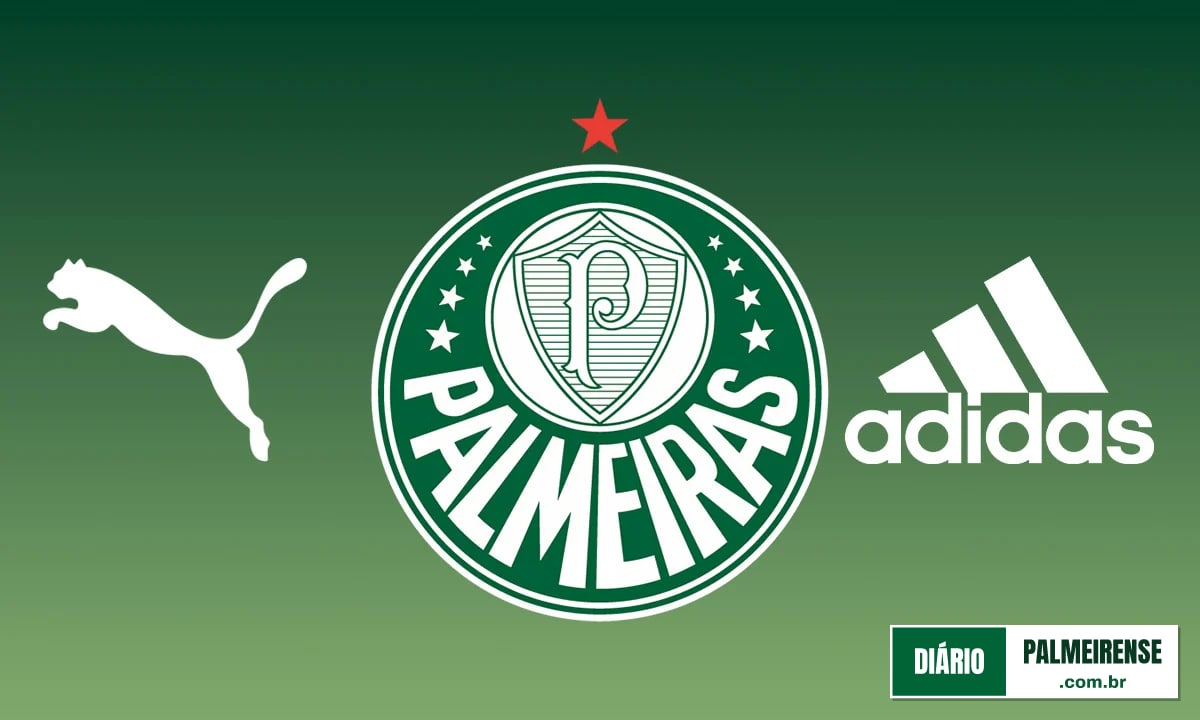 Puma e Adidas projetam disputa por fornecimento de material esportivo do Palmeiras