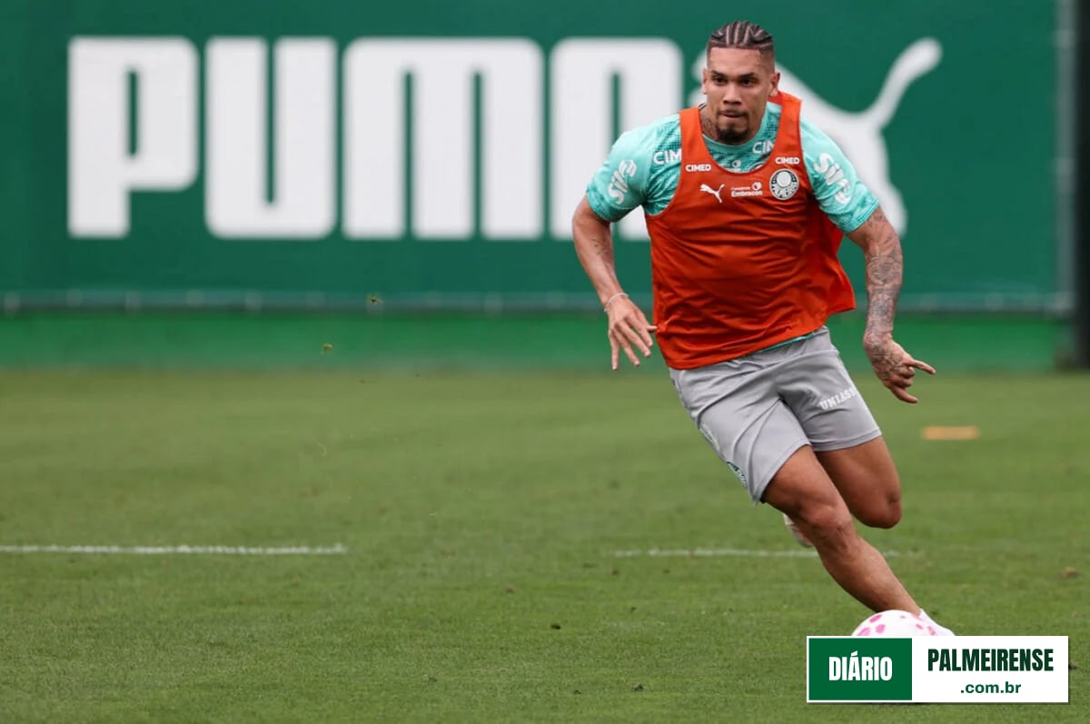 Exames descartam fratura em Paulinho, mas atacante vira desfalque no Palmeiras