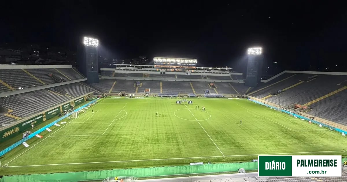 Palmeiras define setor único a R$ 40 para duelo contra o Bragantino em Barueri