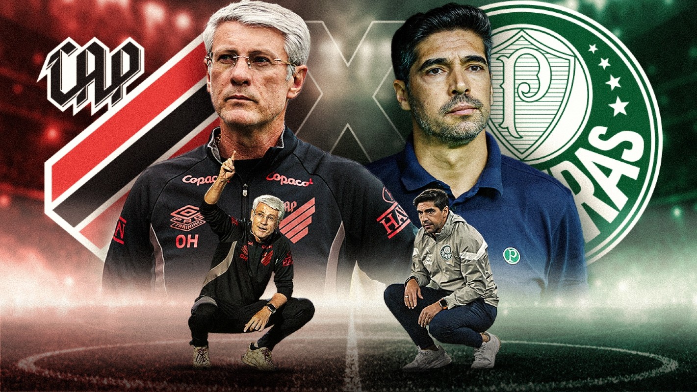 Abel Ferreira e Odair Hellmann colocam longevidade e intensidade à prova em Curitiba