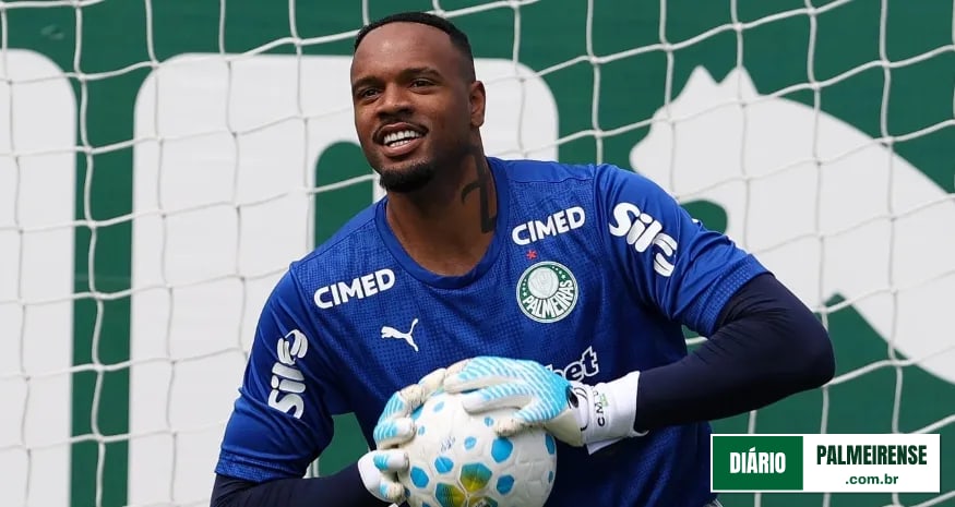 Carlos Miguel atinge 100% nos pênaltis e iguala retrospecto de Weverton no Palmeiras