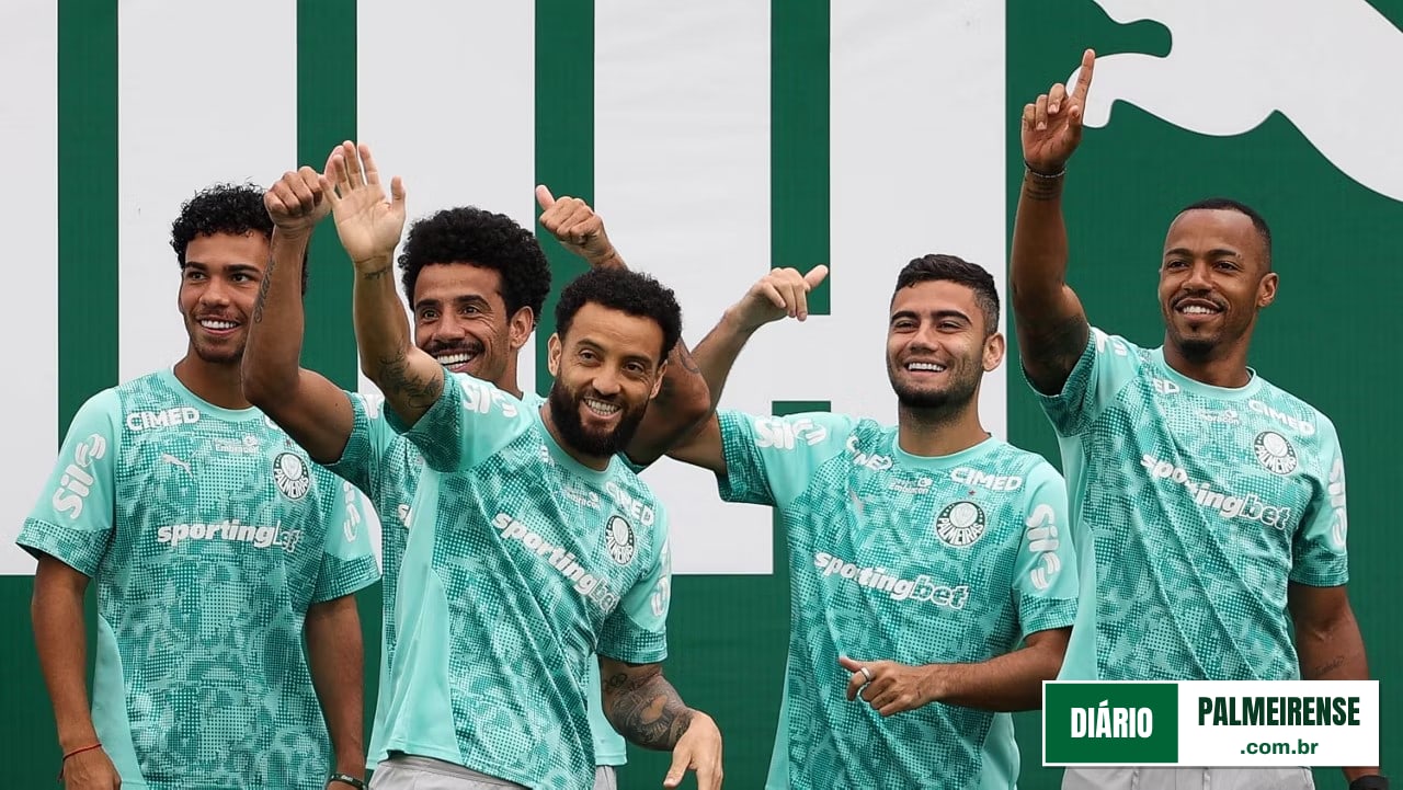 Abel Ferreira avalia poupar titulares do Palmeiras em duelo contra o Athletico-PR