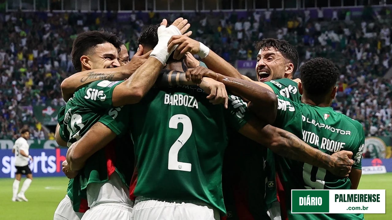 Retrospecto no Nubank Parque reforça vantagem do Palmeiras diante do Fluminense