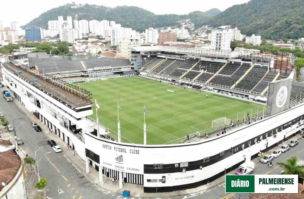 Santos desiste de mudança e confirma clássico contra o Palmeiras na Vila Belmiro