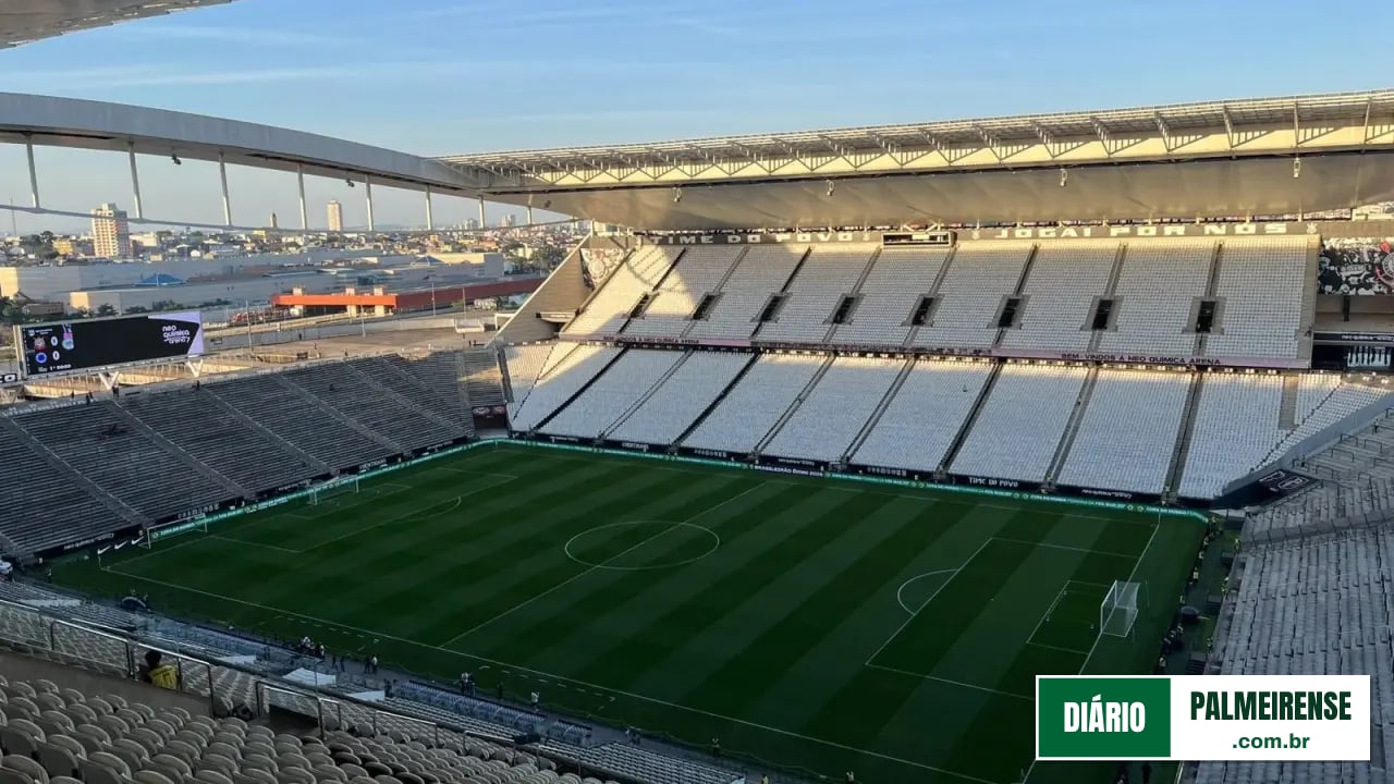 Santos negocia para mandar clássico contra o Palmeiras na Neo Química Arena