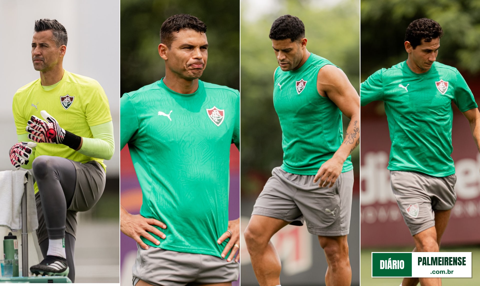 Palmeiras mede forças com Fluminense de veteranos na abertura da semifinal continental