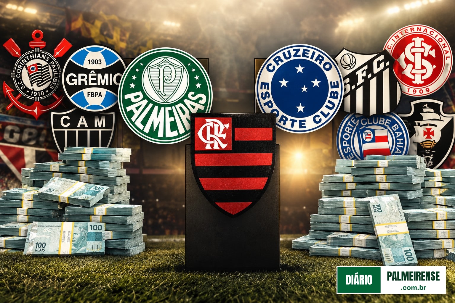 Folha salarial do Palmeiras é estimada em R$ 30 milhões mensais; veja bastidores