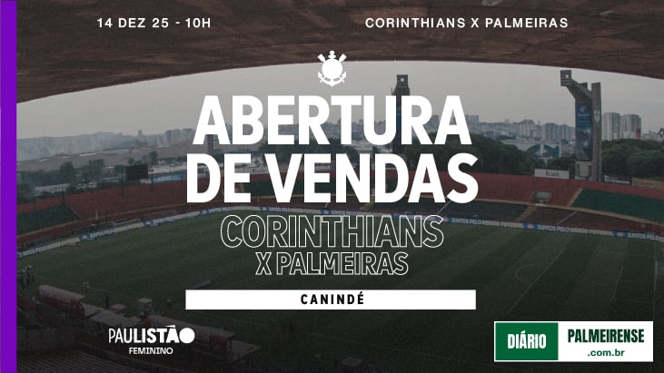 Corinthians abre venda de ingressos para o Dérbi decisivo da final do Paulistão Feminino