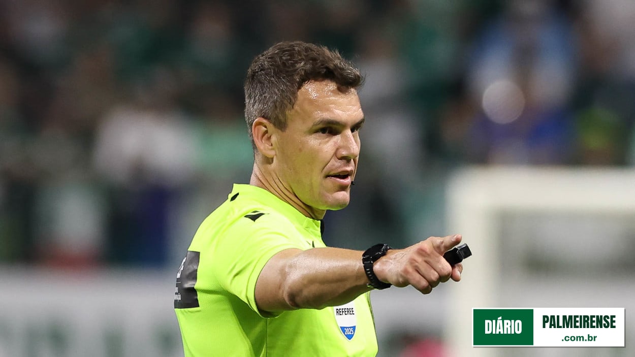 CBF escala Paulo Cesar Zanovelli para apitar Athletico-PR x Palmeiras