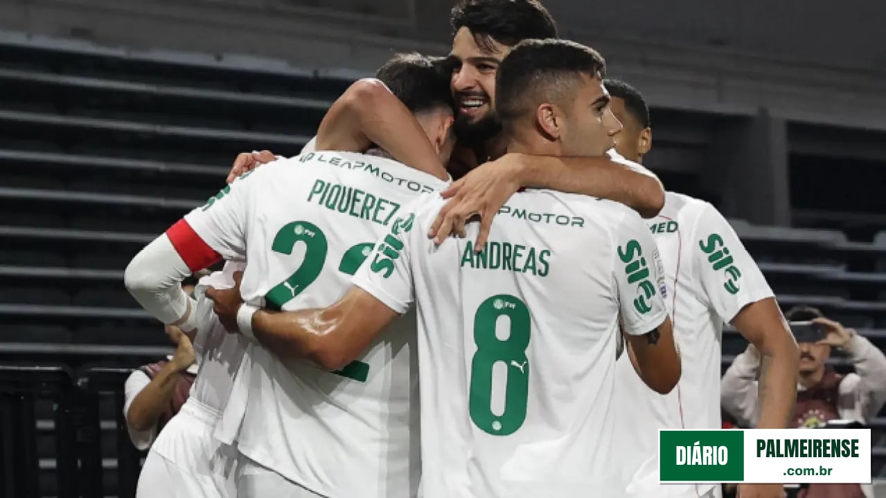 Palmeiras perde Piquerez e Andreas Pereira por suspensão para duelo contra o Bragantino