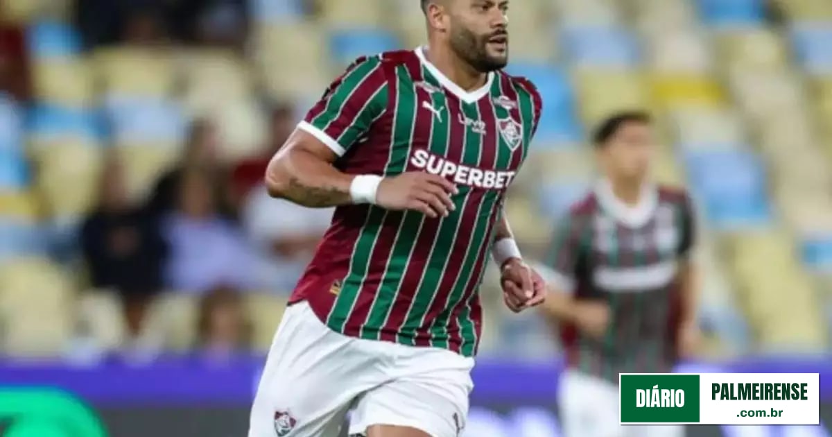 Hulk lamenta queda do Fluminense e vê sorte do Palmeiras em vaga na Libertadores