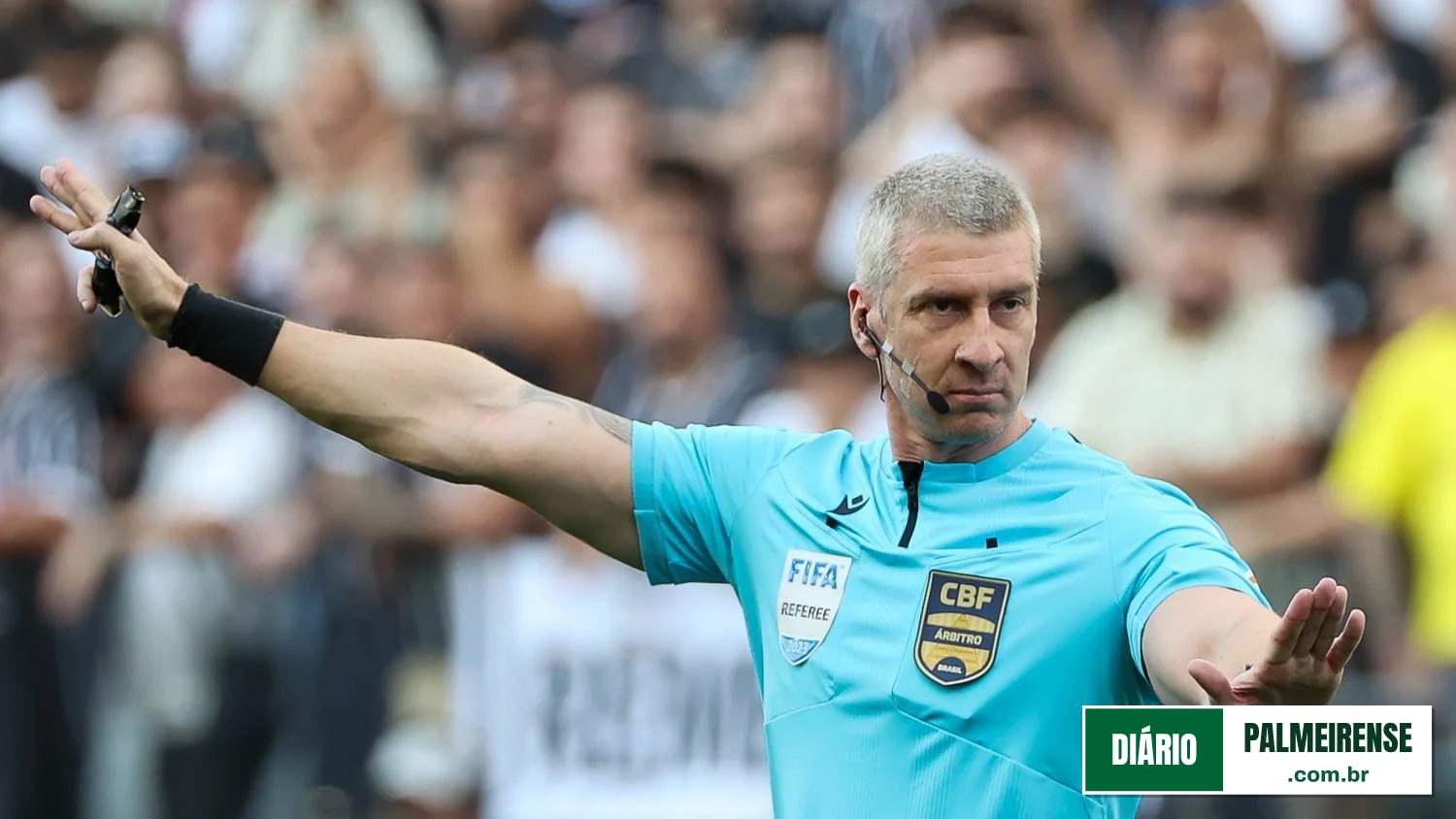CBF escala Anderson Daronco para apitar semifinal da Copa do Brasil entre Palmeiras e Vasco